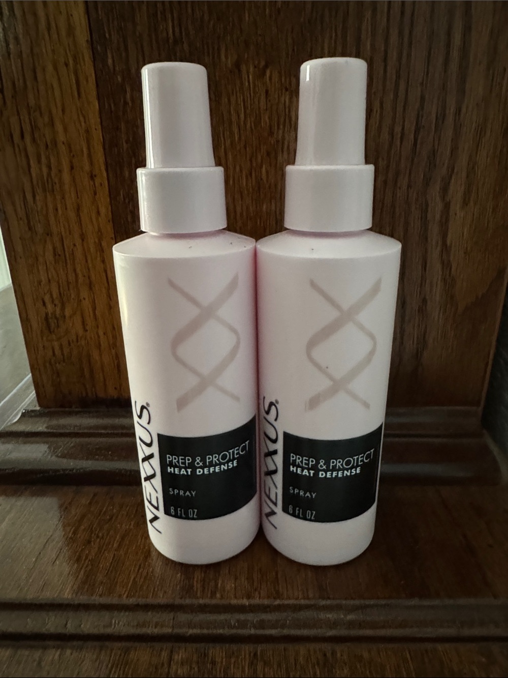 Two New Bottles Nexxus Prep & Protect Heat Defense Spray -